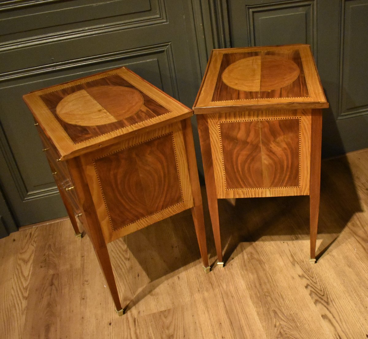 Paire de chevets de  style Louis XVI-photo-7