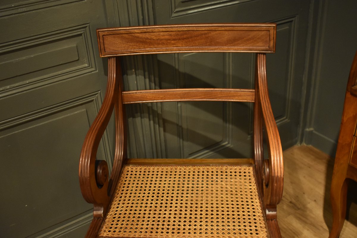 Escabeau de bibliothèque  transformable en fauteuil-photo-4
