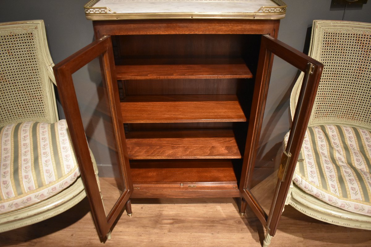 Bibus Or Louis XVI-style Display Cabinet-photo-3
