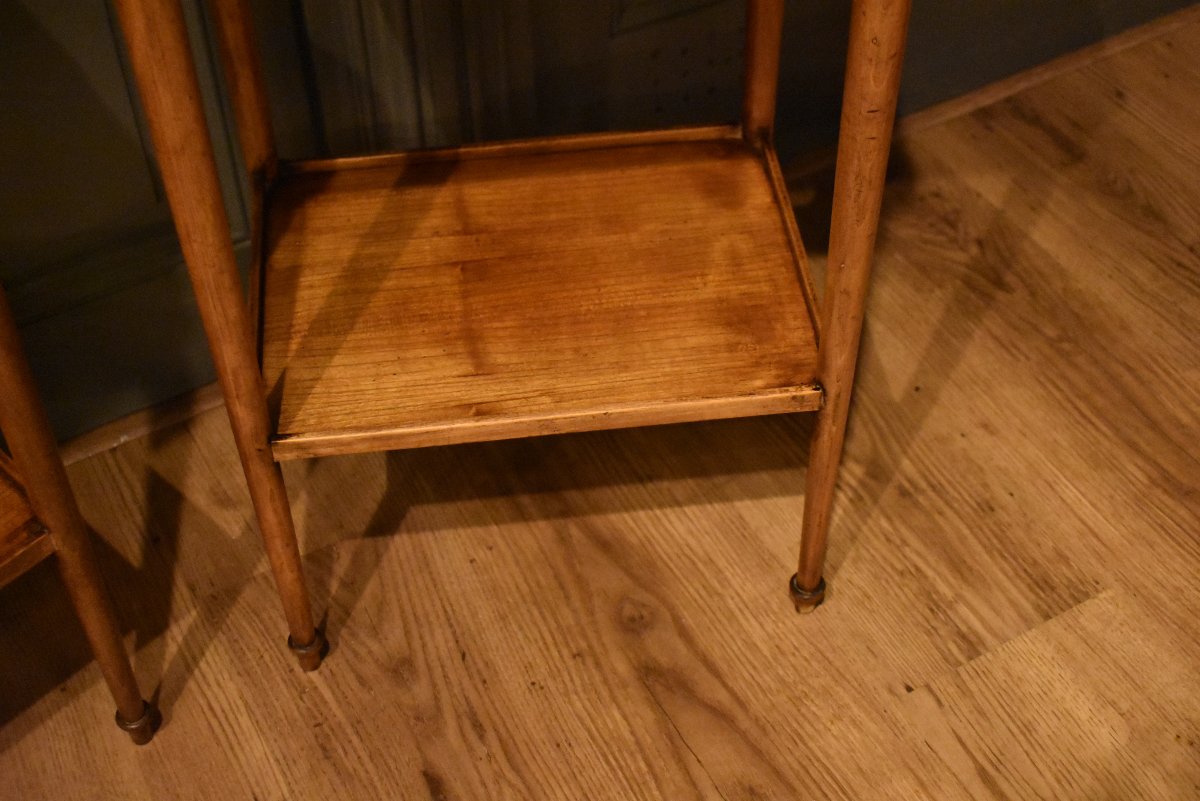 Paire de chevets en merisier-photo-3