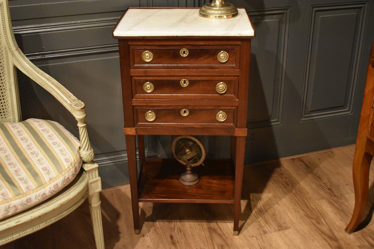 Louis XVI-style Chest Of Drawers-photo-2