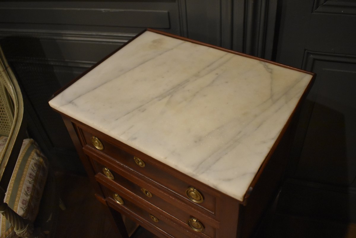 Louis XVI-style Chest Of Drawers-photo-1