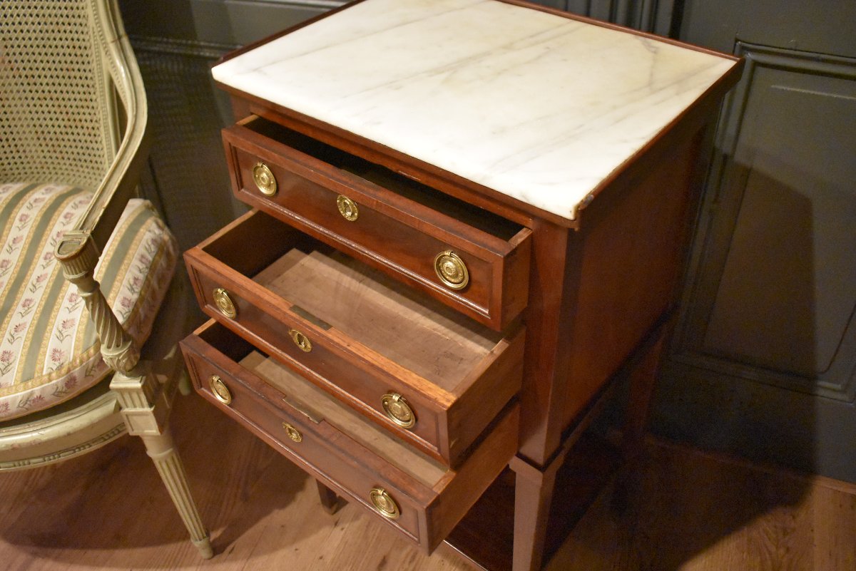 Louis XVI-style Chest Of Drawers-photo-2