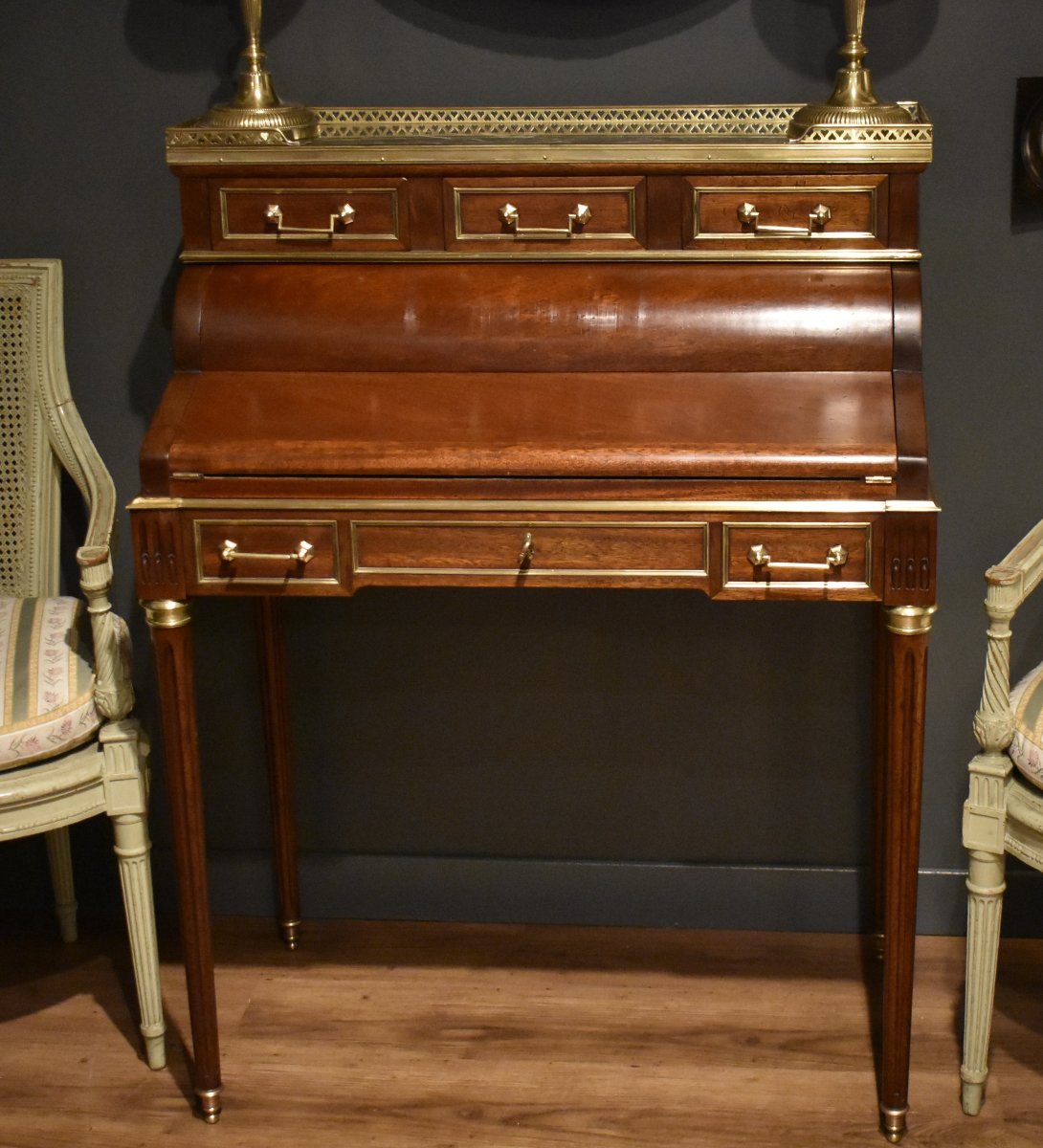 Small Louis XVI-style Modular Desk-photo-2