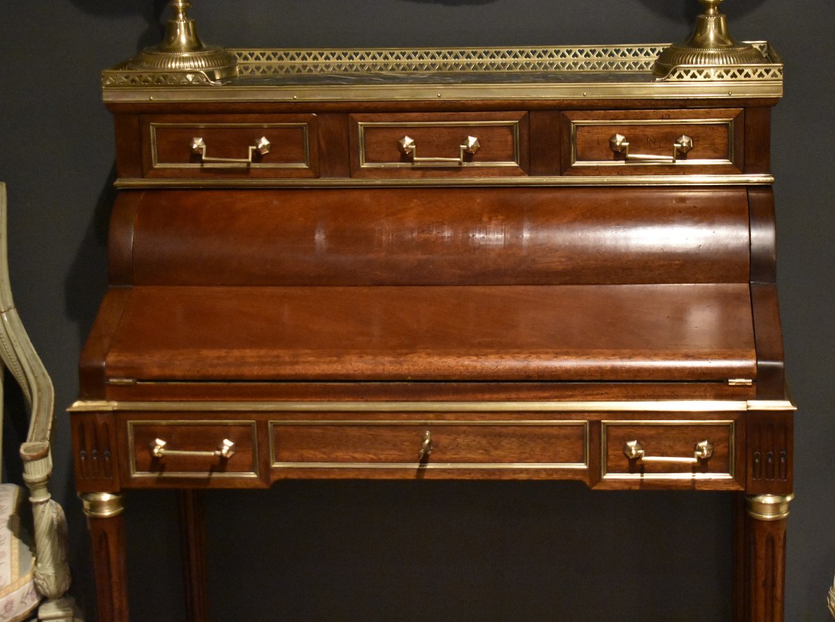 Small Louis XVI-style Modular Desk-photo-3