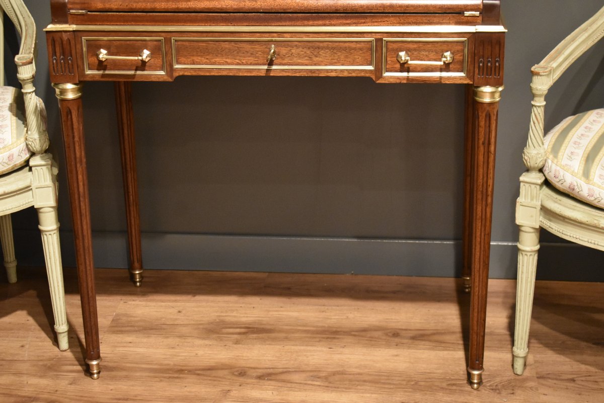 Small Louis XVI-style Modular Desk-photo-4