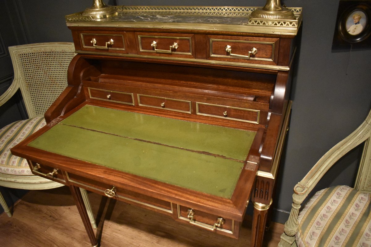 Small Louis XVI-style Modular Desk-photo-2