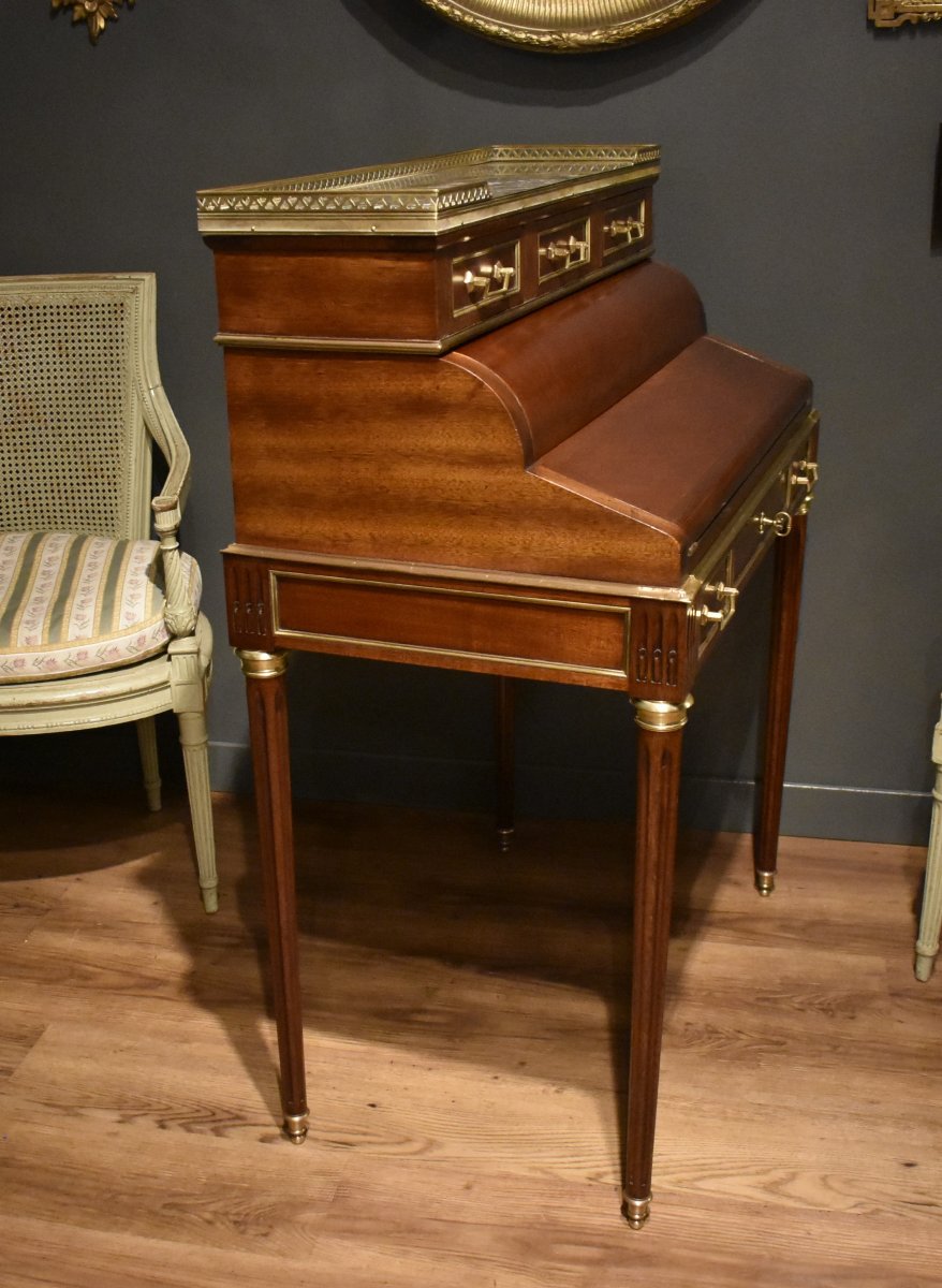 Small Louis XVI-style Modular Desk-photo-7