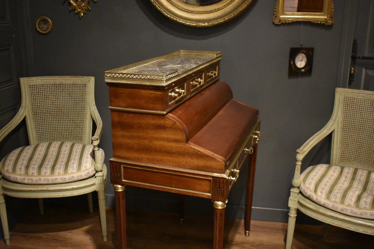 Small Louis XVI-style Modular Desk-photo-8