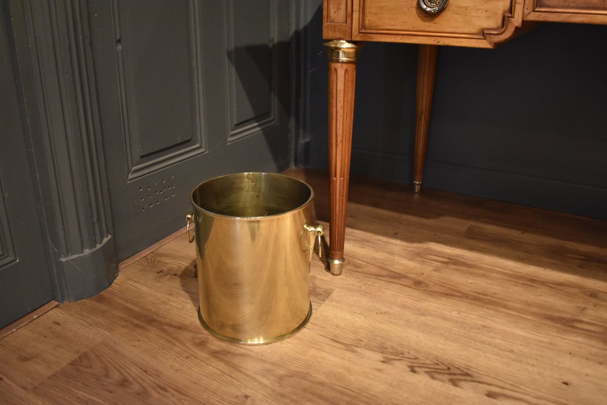 Brass Wastebasket-photo-6