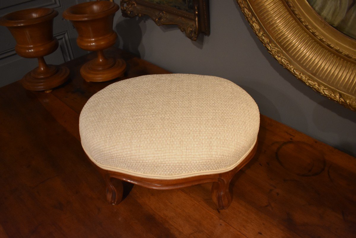 Mahogany Feet Stool-photo-2