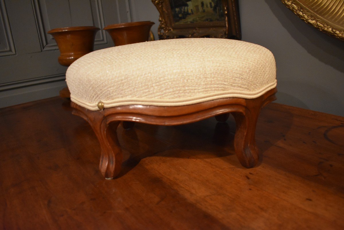 Mahogany Feet Stool-photo-4