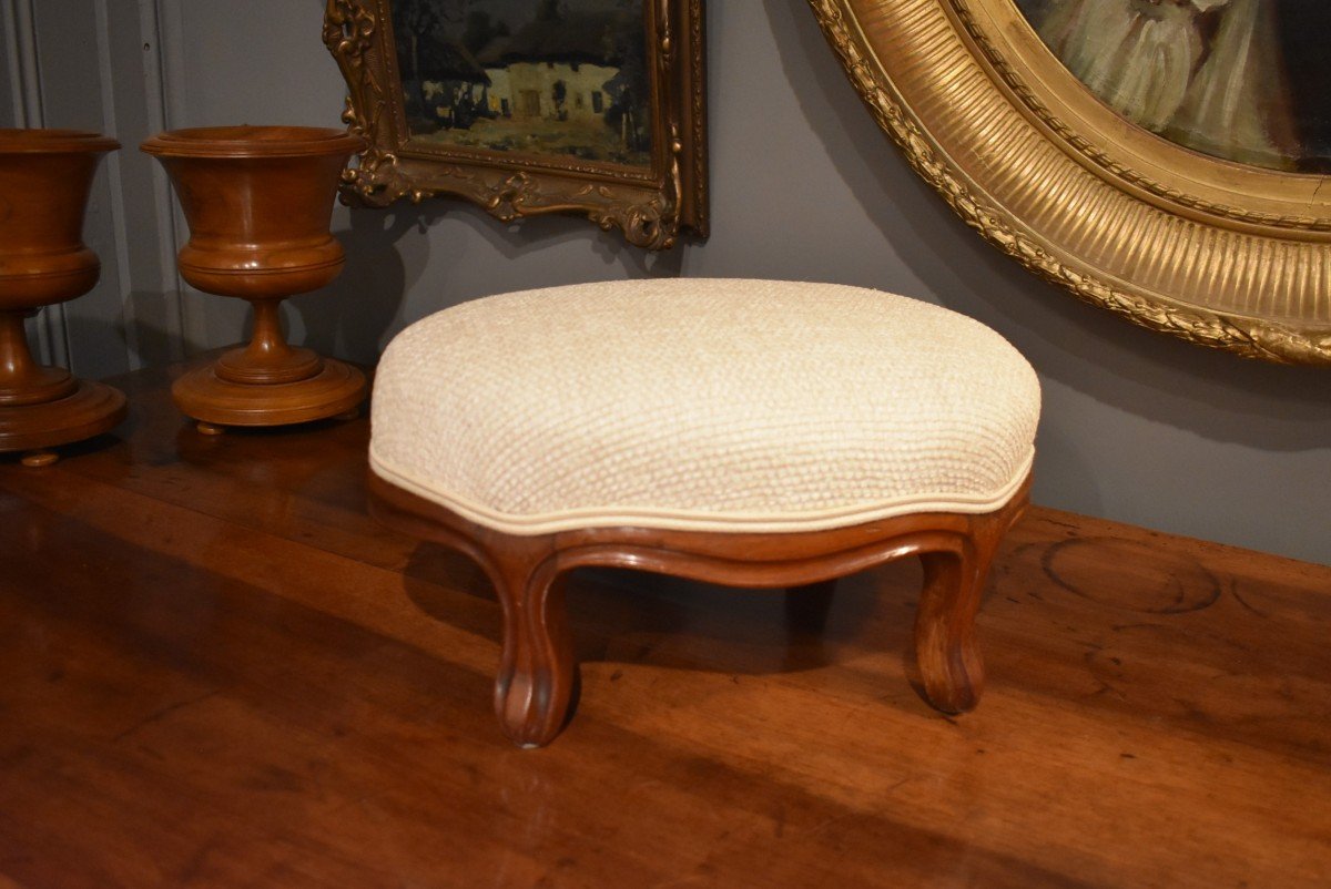 Mahogany Feet Stool-photo-5