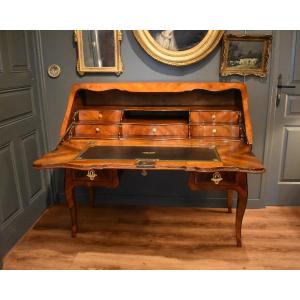 Sloping Desk In Louis XV Marquetry,