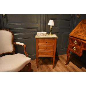 Bedside Louis XVI Style Mahogany