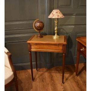 Petite Table Bureau En Acajou