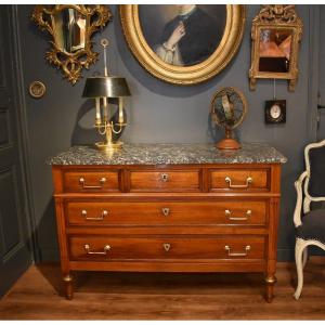 Louis XVI Style Mahogany Commode