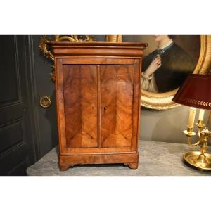 Miniature Walnut Cabinet