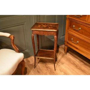 Small Marquetry Side Table