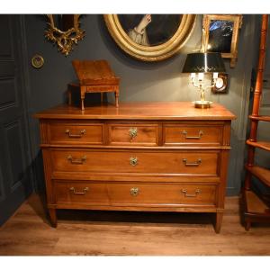 Louis XVI Walnut Chest Of Drawers