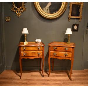 Deux chevets de style Louis XV de Mailfert