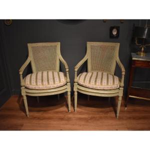 Paire de fauteuils de style Directoire
