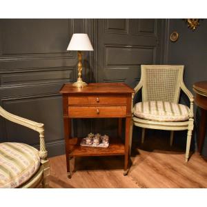 Table chiffonnière de style Louis XVI