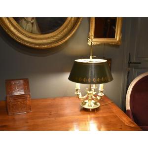 Lampe bouillotte aux cygnes ailés