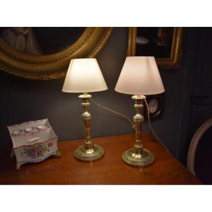 Pair Of Louis XVI Style Lamps