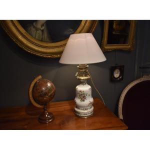 Lampe en porcelaine et bronze