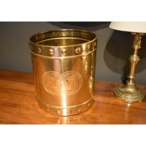 Brass Wastepaper Basket