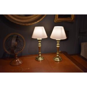 Paire de lampes 
