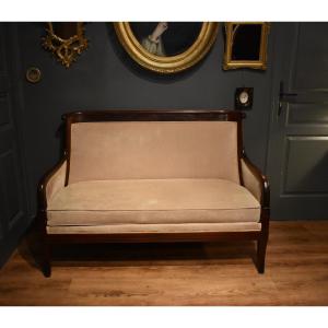 Mahogany Sofa