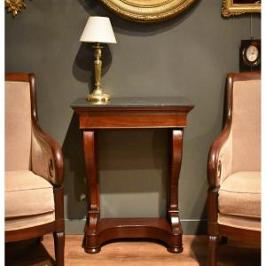 Very Small Mahogany Console Table