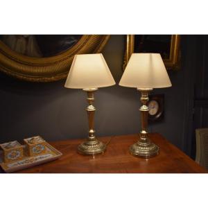 Pair Of Louis XVI-style Lamps