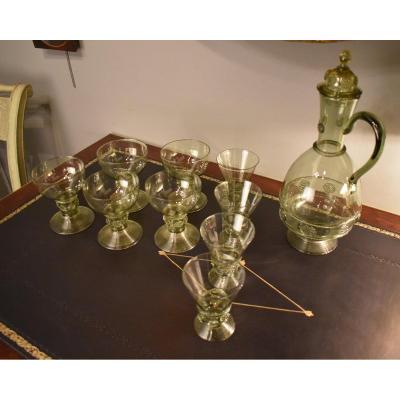 Verres Et Carafe Roemer