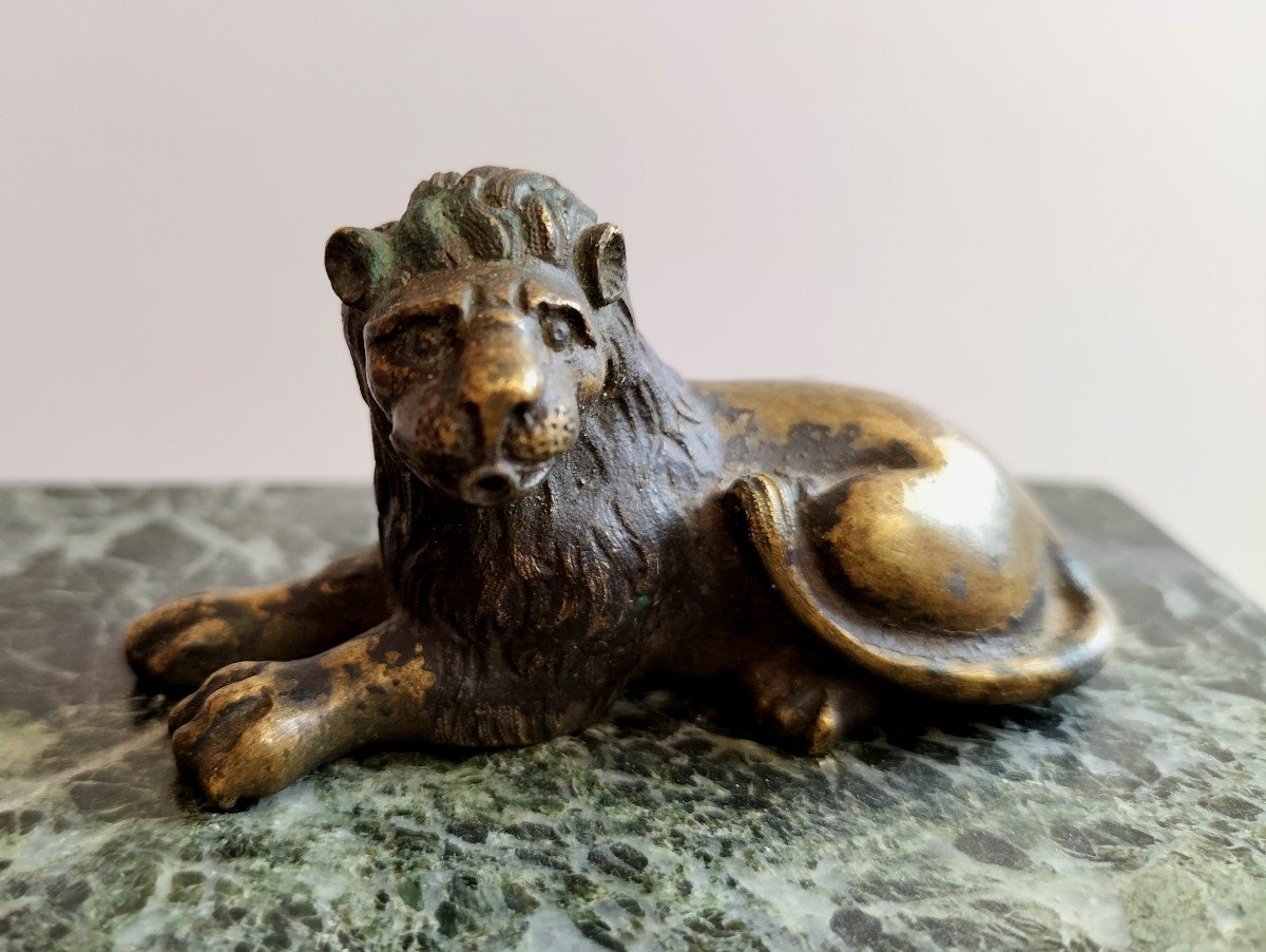 Bronze renaissance Lion XVI -&egrave;me Si&egrave;cle