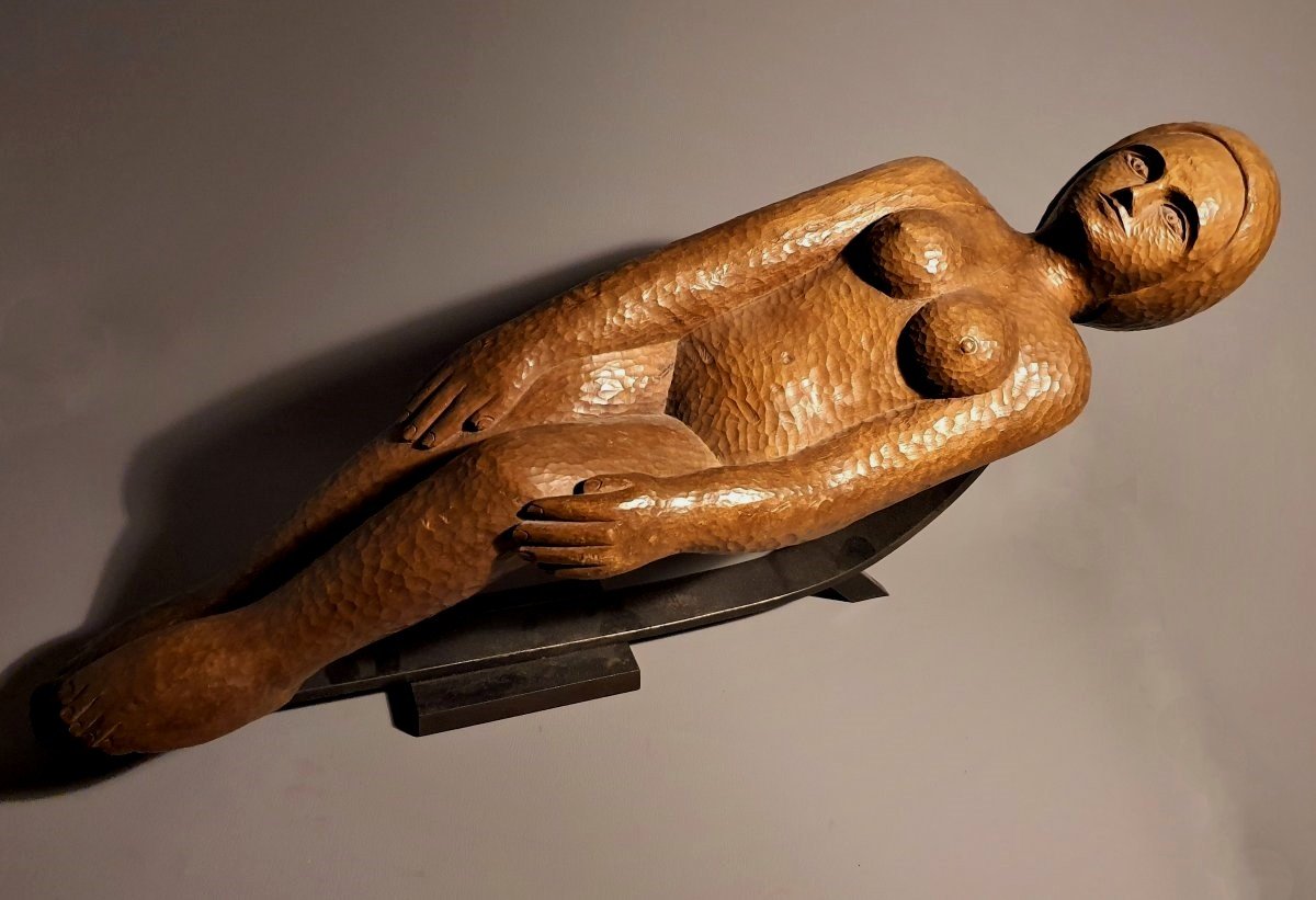 La Baigneuse Nue Grande Sculpture Nabis Vers 1900