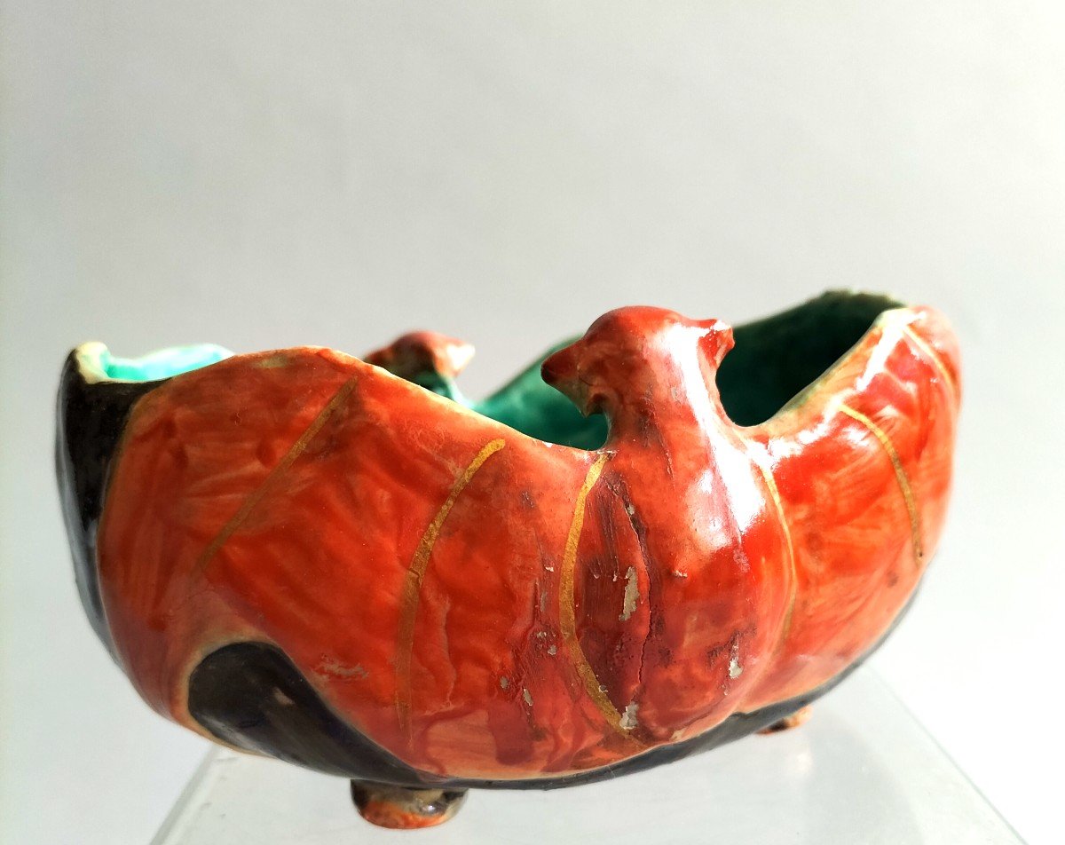 China Porcelain Brush Rinser 19th Century-photo-3