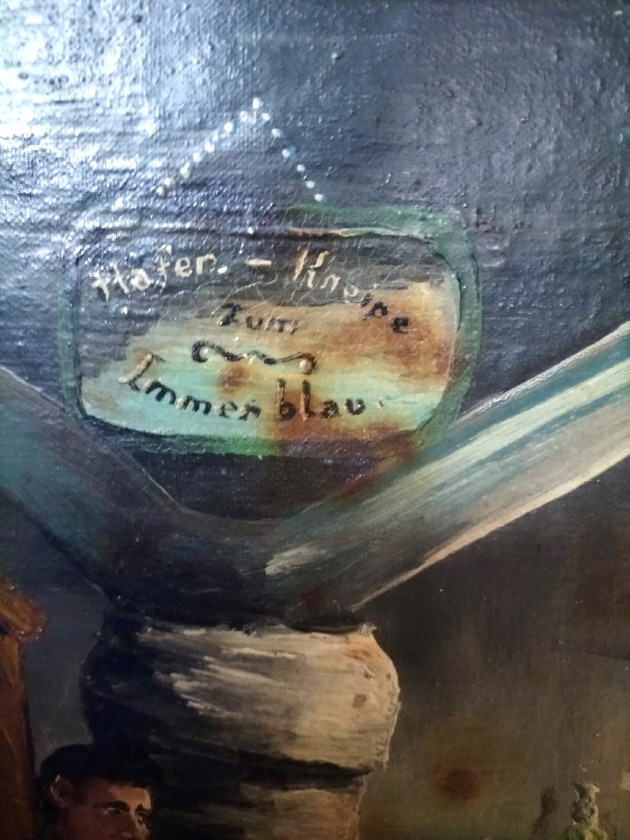 German Expressionist School Tavern Scene -photo-4