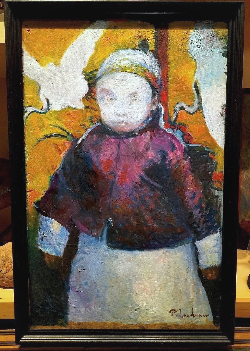 Portrait enfant asiatique Ecole fran&ccedil;aise