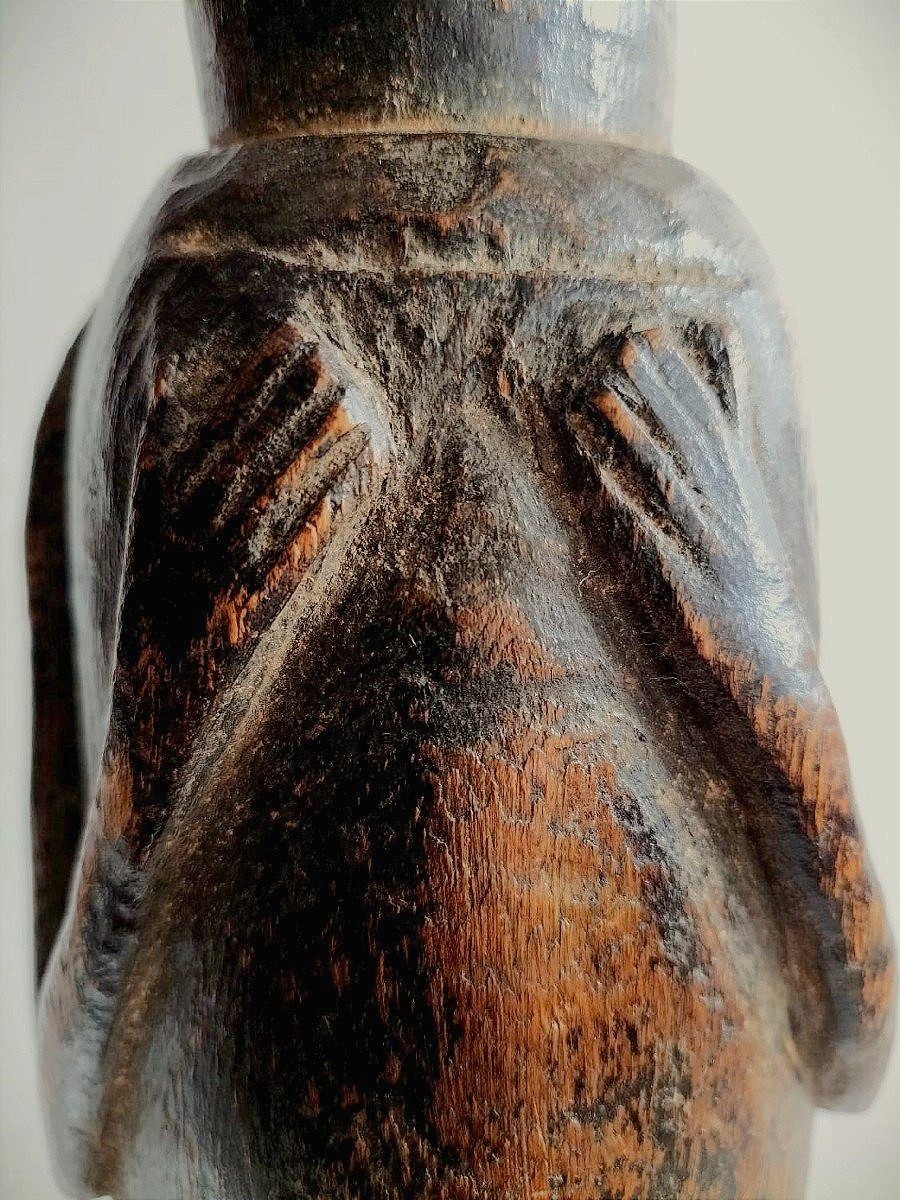 Large Yaka Statue 55 Cm 1900 -photo-1