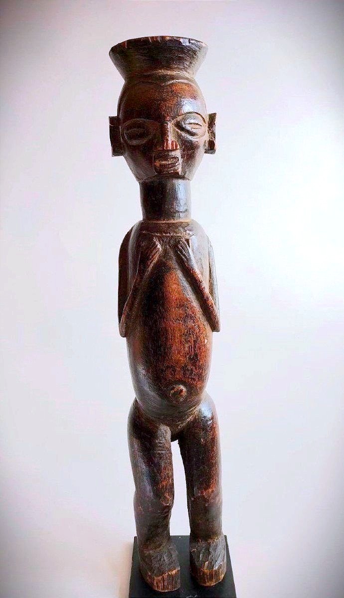 Large Yaka Statue 55 Cm 1900 