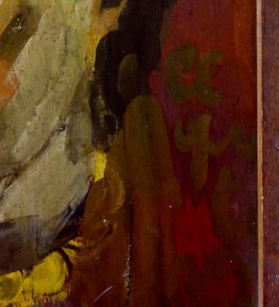 Expressionist Portrait Of A Young Soldier -photo-2