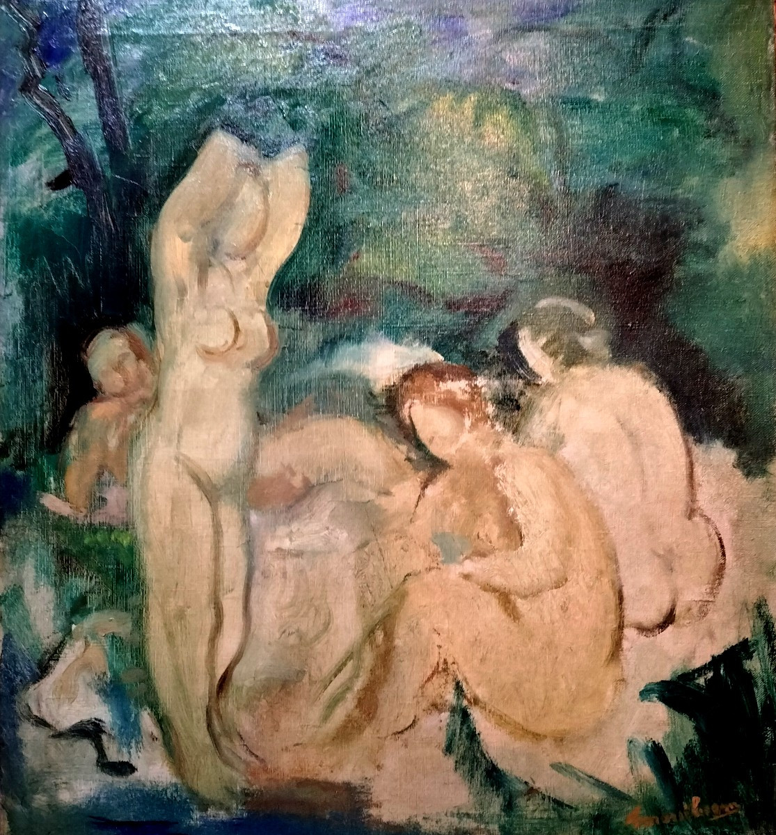 The Nymphs Or Bathers 1930