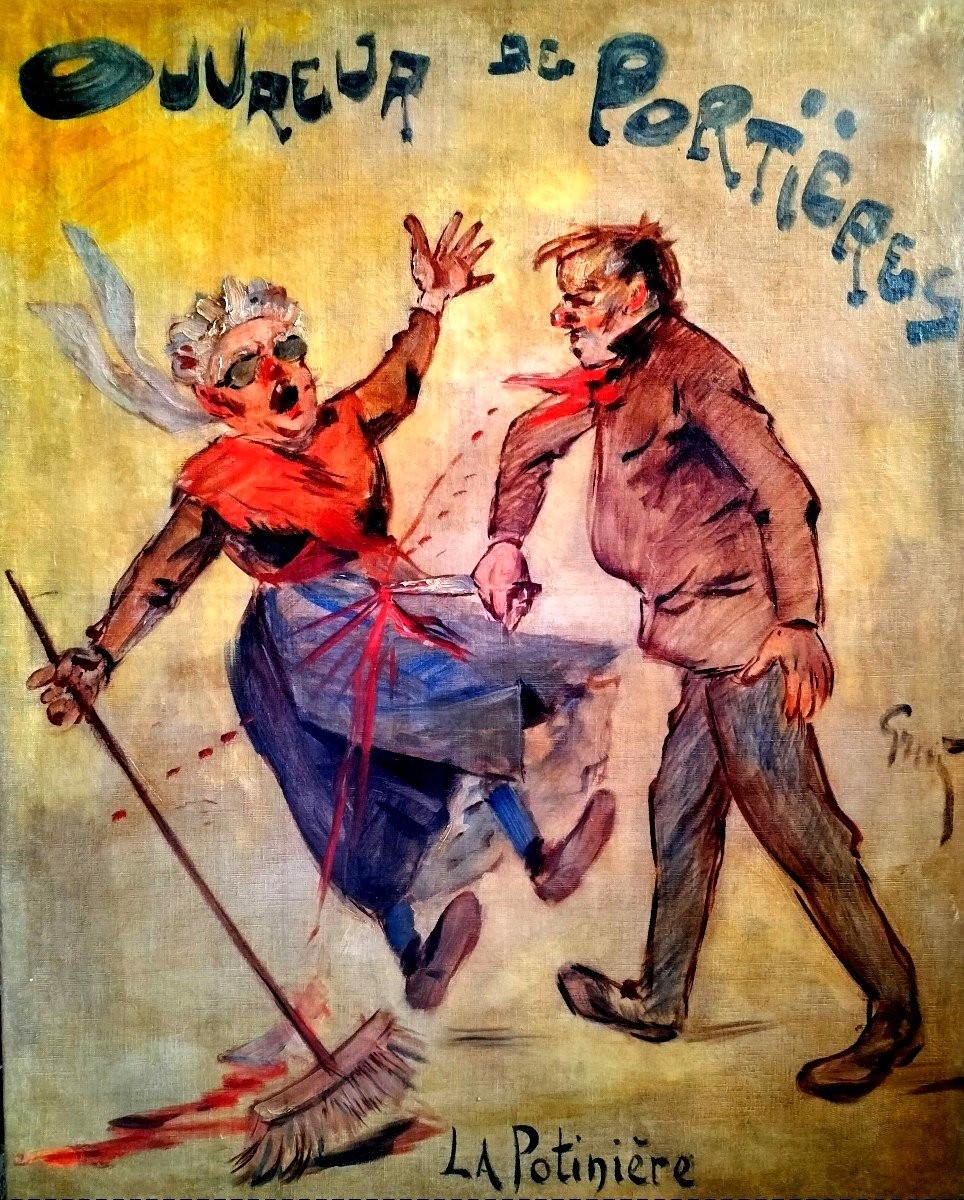 Ouvreur De Porti&egrave;res 1900 Anarchisme
