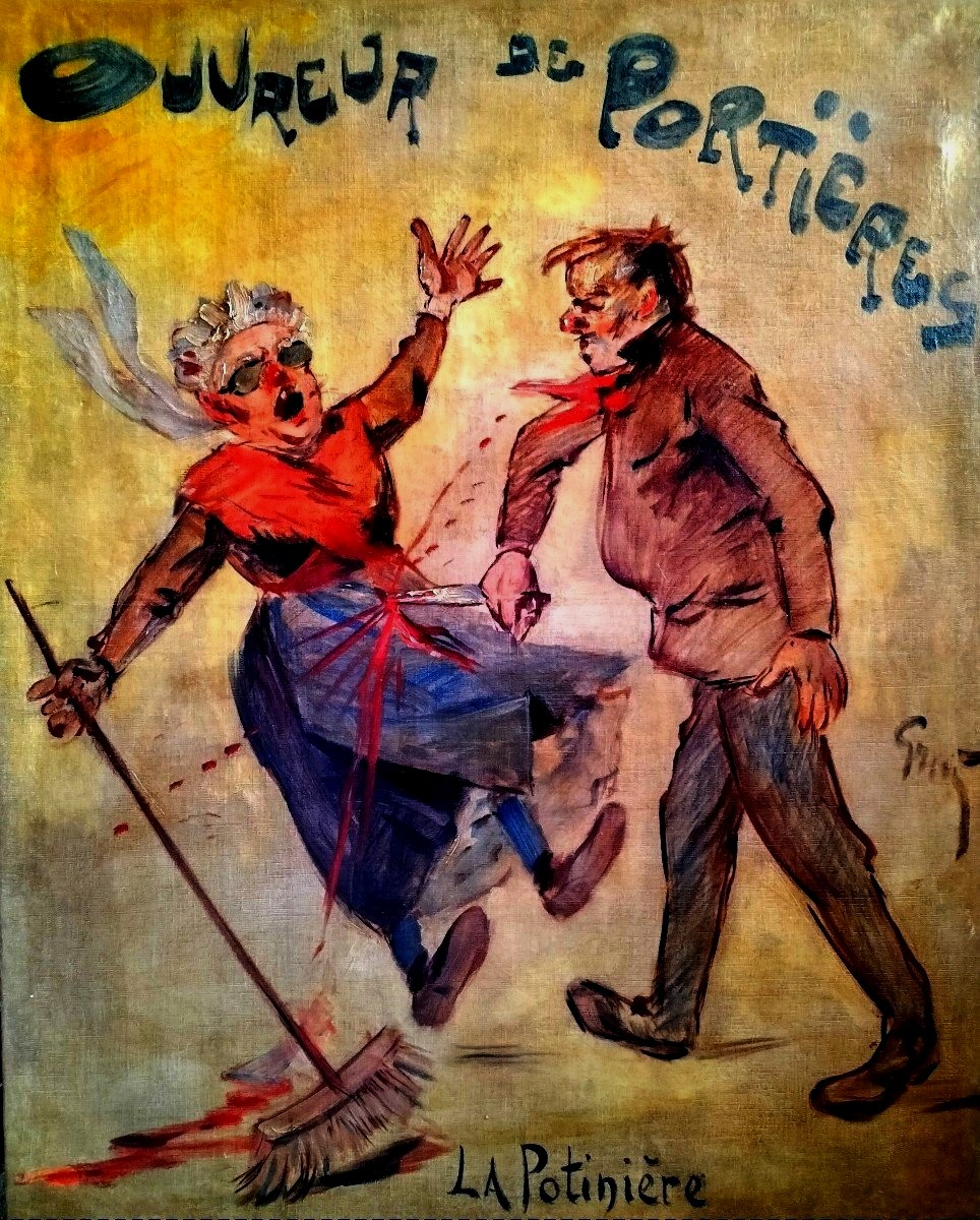 Ouvreur De Porti&egrave;res 1900 Anarchisme