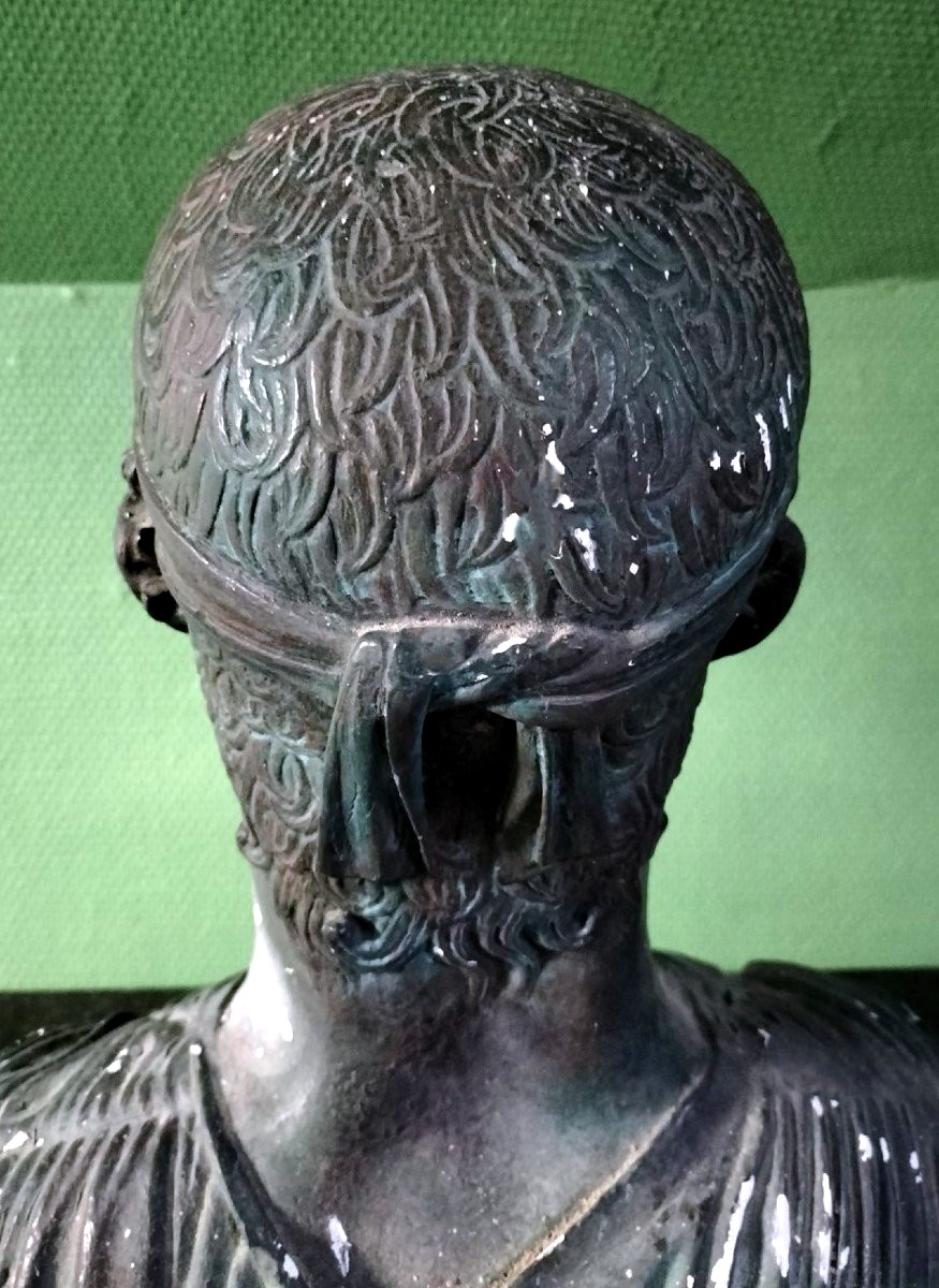 Large Bust Of A Charioteer Of Delphi-photo-1