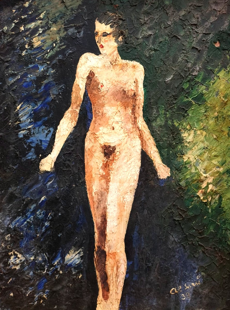 Art Deco Nude Woman-photo-2