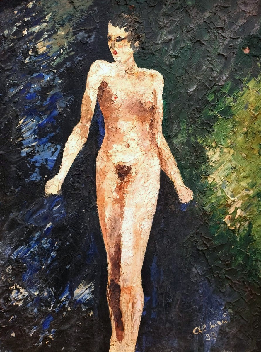 Femme nue Art Déco-photo-2